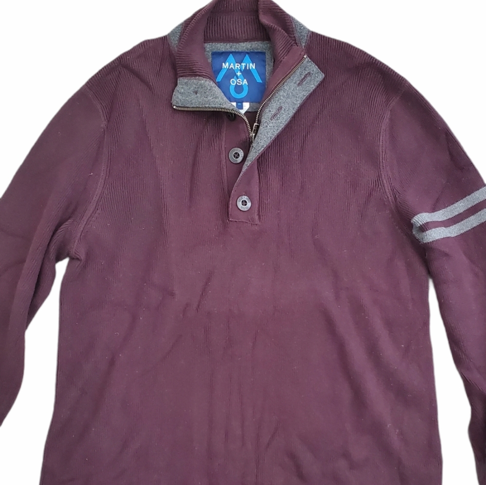 Martin + Osa Button Sweater
